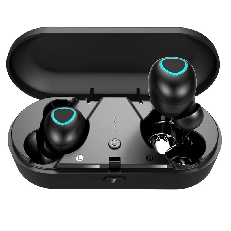 

TWS 5.0 Bluetooth Earphone Headphones 3D Stereo Wireless Earphone Mini Bluetooth Headset with Dual Microphone and Charging box
