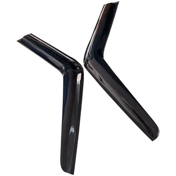 

2PCS WIND RAIN SUN SMOKED GUARD DEFLECTORS FOR FORD TRANSIT MK6 MK7 L SHAPE 00-13