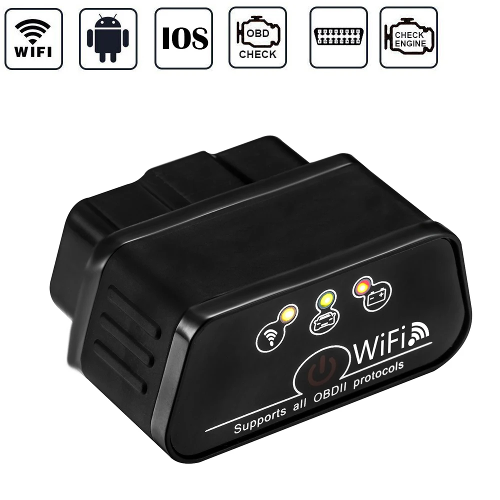 Wi-Fi-сканер ELM327 OBD2 для Mitsubishi Toyota Mazda nhonda Lexus Suzuki Isuzu Subaru Infiniti Acura | Автомобили и
