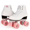 New Style Adult Double-row roller skates Four-wheel skates Adult Men and women outdoor Skates shoes Free Shipping ► Photo 3/6