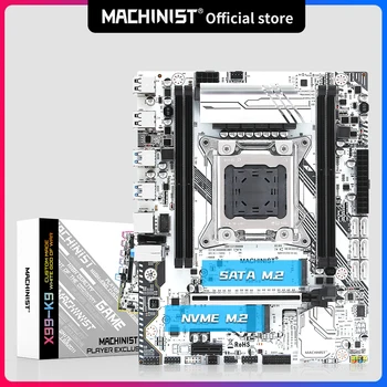 Machinist-placa base X99 LGA 2011-3, cuatro canales, Chip X99, compatible con Intel Xeon E5 V3 y V4 CPU DDR4 RAM SATA/NVME M.2 Slot X99-K9