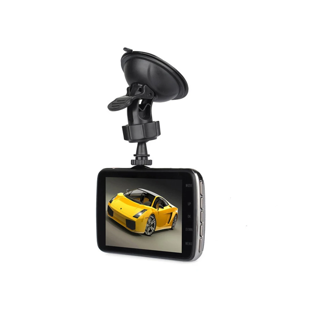 FHD 1080P 4in lcd ips Двойной объектив Автомобильный видеорегистратор приборная панель камера 170 ночь