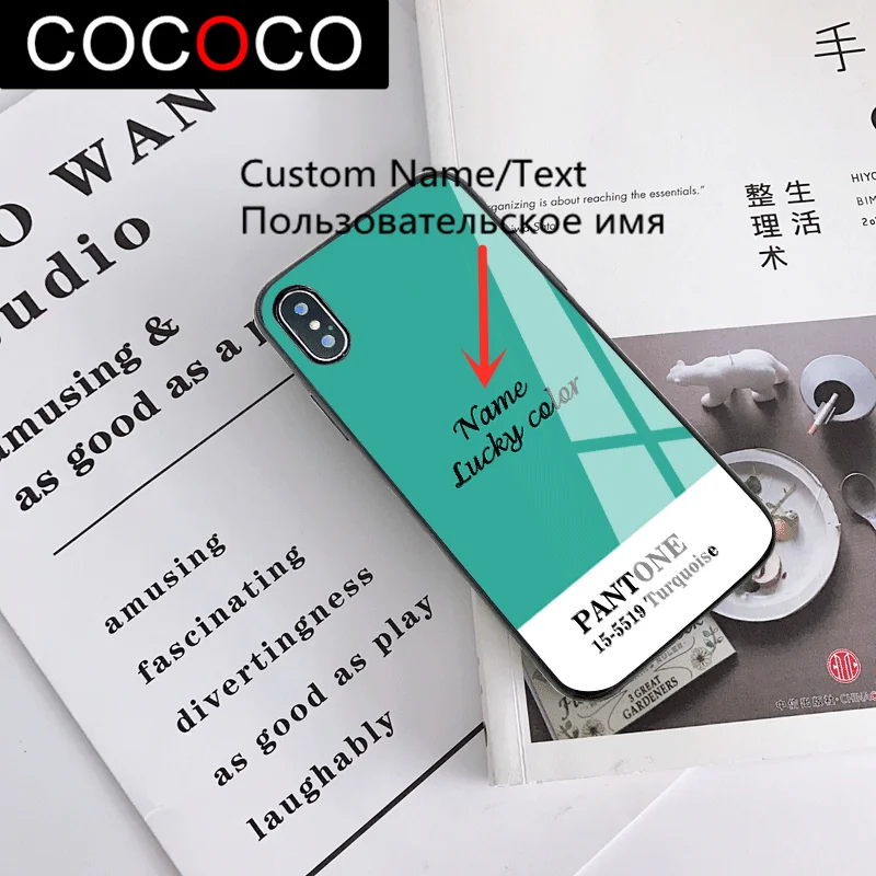 Чехол COCO для iPhone XR 11 Pro XS Max X 5 5S чехол Lucky color iphone 7 8 6 S Plus 7Plus | Мобильные телефоны и