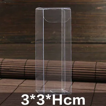 

20pcs pvc box Large Transparent waterproof Clear PVC box with hanging hole gift Packaging plastic storage event&party pvc box