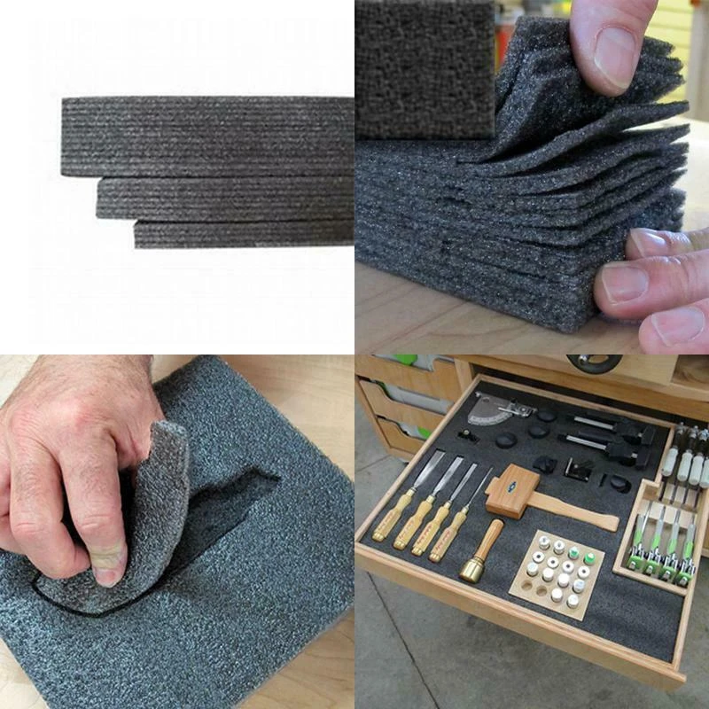 FastCap Kaizen cajón espuma para oficina, organizador de herramientas de garaje negro, almacenamiento| - AliExpress