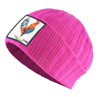 Pink TQMSMY, модные шапочки Skullies, для мужчин и женщин, в стиле хип-хоп, вязанная шапка с заплатками, зимние вязаные шапки для мальчиков и девочек, теплые одноцветные шапки Gorras TBJ - Цвет: Pink