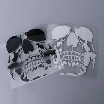 

15.6*15.2CM Lovely SKULL Car Stickers Vinyl Motorcycle Accessories Decoration Fashion Car-Styling Stickers Decals E7CA