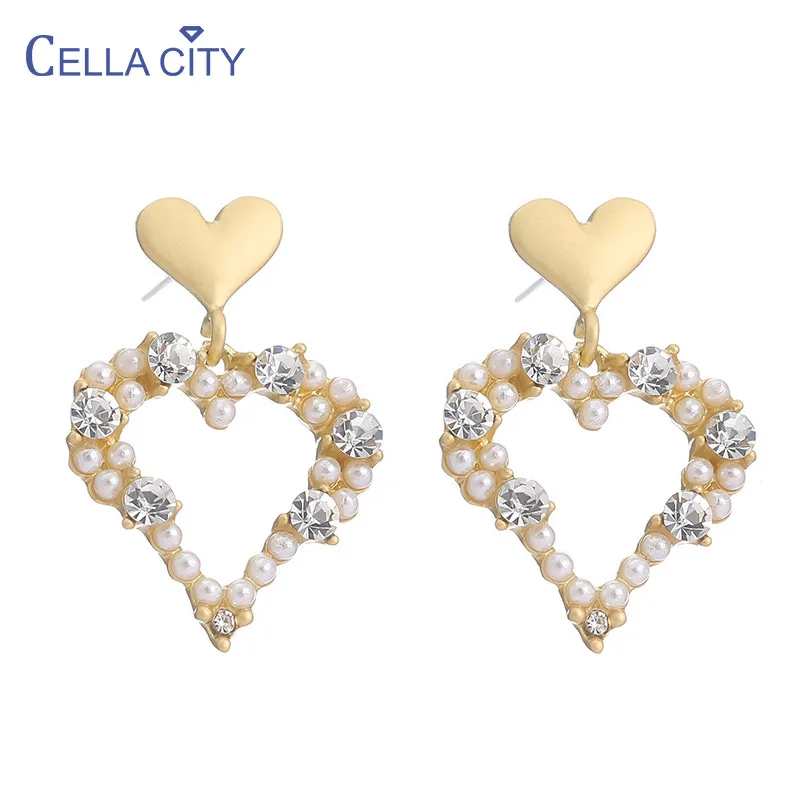 Целлюлозный шик в форме сердца серебро 925 ювелирные изделия драгоценные камни