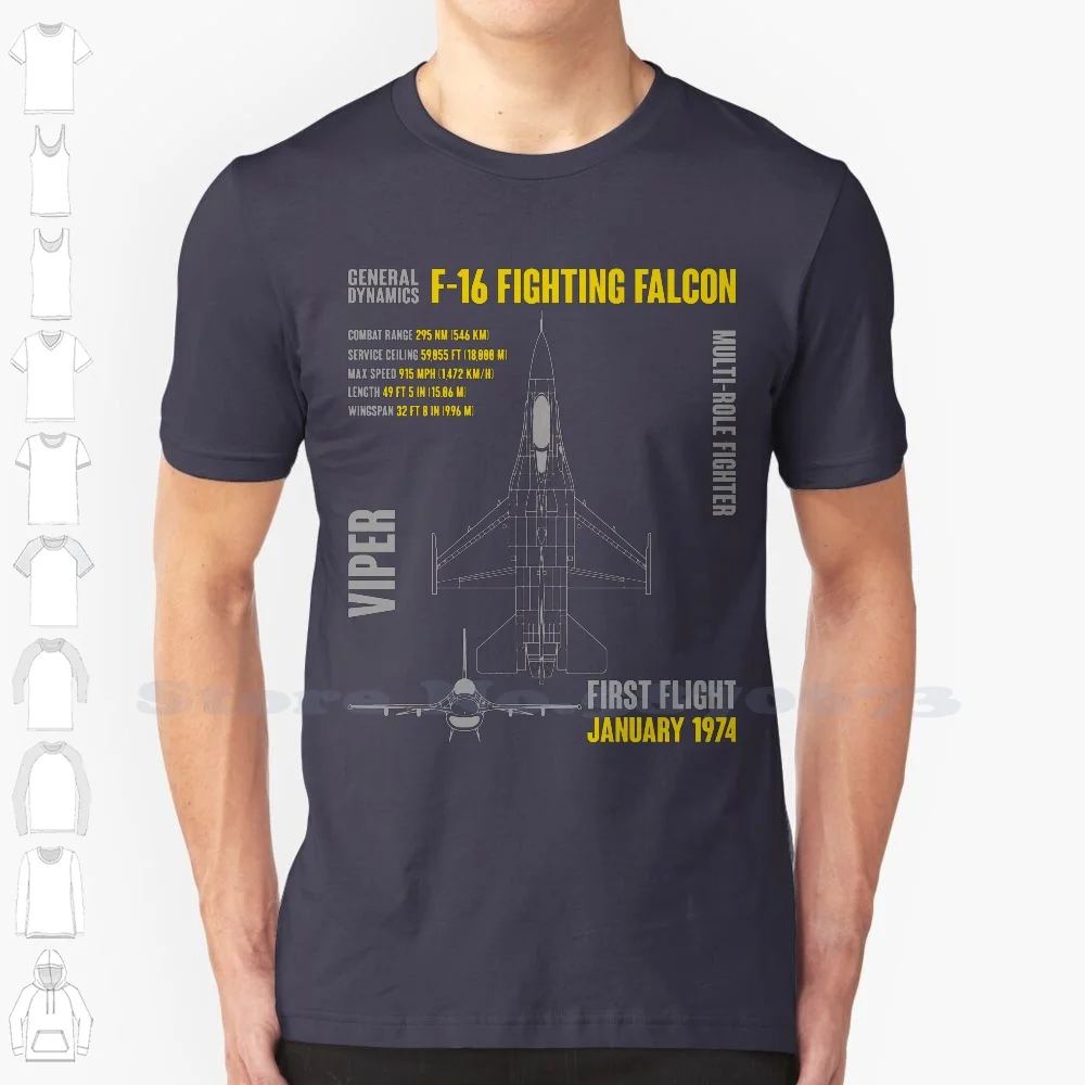 F-16 Fighting Falcon Military Air Summer Funny T Shirt Per Uomo Donna Viper F 16 Usaf Falcon Fighting Falcon F16 F 16 Viper
