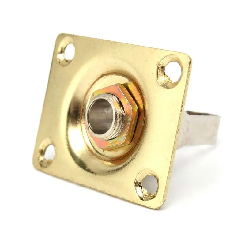 

Square Style Jack Plate Guitar Bass Jack 1/4 Output Input Jack Socket For Electric Guitar Parts & Accessories Gold
