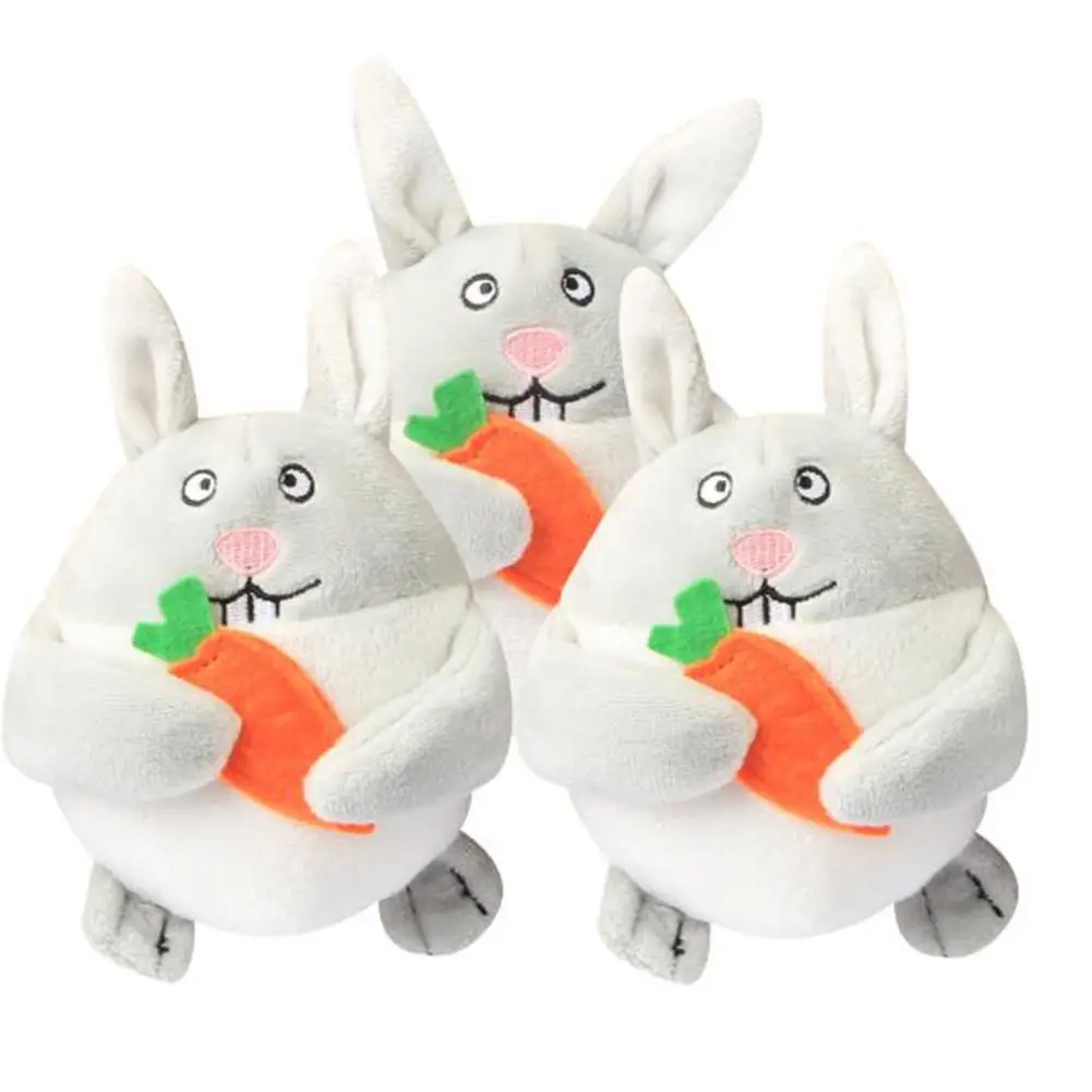 TPFOCUS плюшевое игрушечное животное набор морковного домика игрушка со звуком домашнее животное Экологически чистая ткань наполнение 3