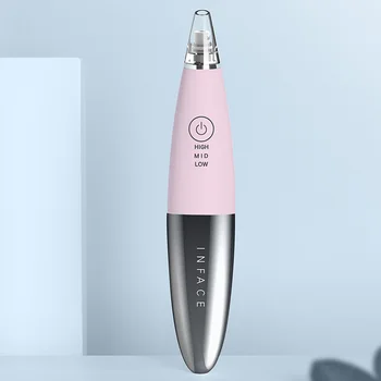 

Facial Cleaner USB Rechargeable Blackhead Remover Face Pore Vacuum Skin Care Acne Pore Cleaner Pimple Vacuum Suction Facial Tool