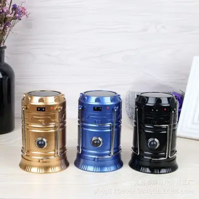 

Solar Charging Campsite Lamp Tent Light Multi-functional Outdoor Portable LED Light Household Emergency Charger