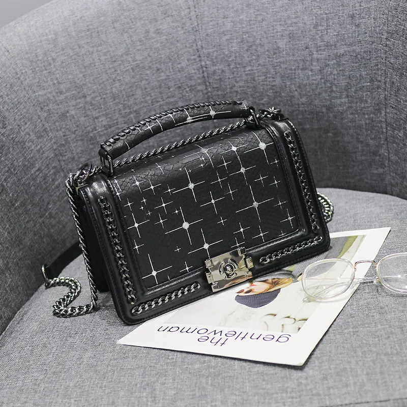 

Spring 2019 New Genuine Leather Bag Handbag Single Shoulder Slanting bag 1830