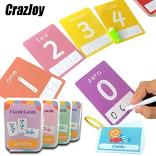 Cartes flash Montessori pour bébés, apprentissage des mots anglais, jouets, image Cognitive éducative, jeux de mémoire, livre, cadeau pour enfants