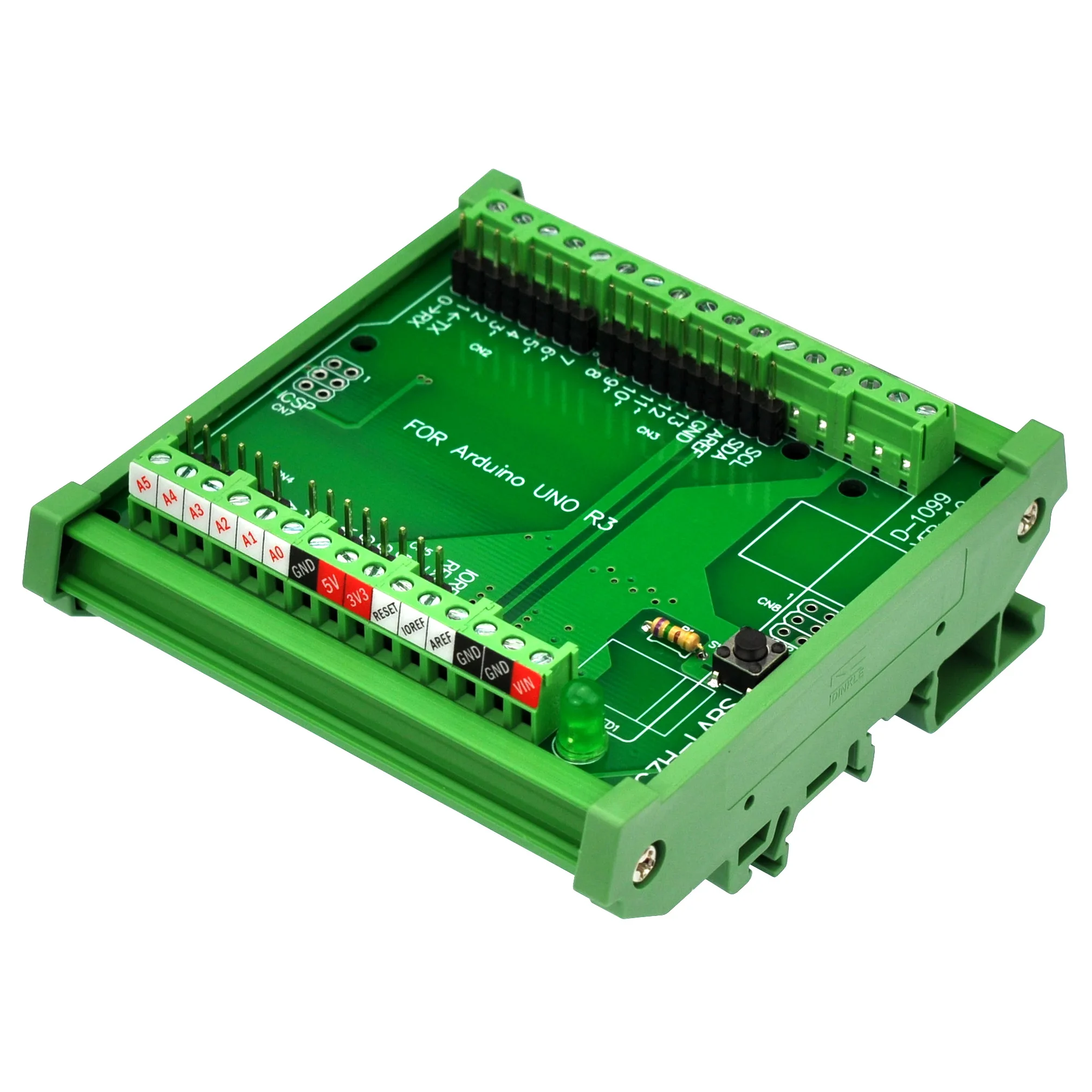 Модуль адаптера винтовой клеммной колодки для UNO R3.|terminal block|din rail terminal blockterminal block