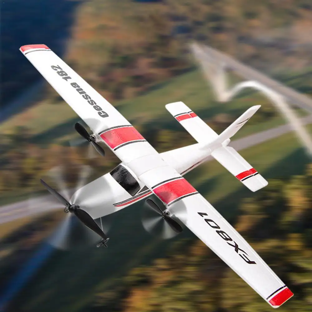 FX801 RC Plane EPP Foam Glider Airplane Gyro 2.4G 2CH RTF Remote Control Wingspan Aircraft Funny Boys Airplanes Interesting Toys