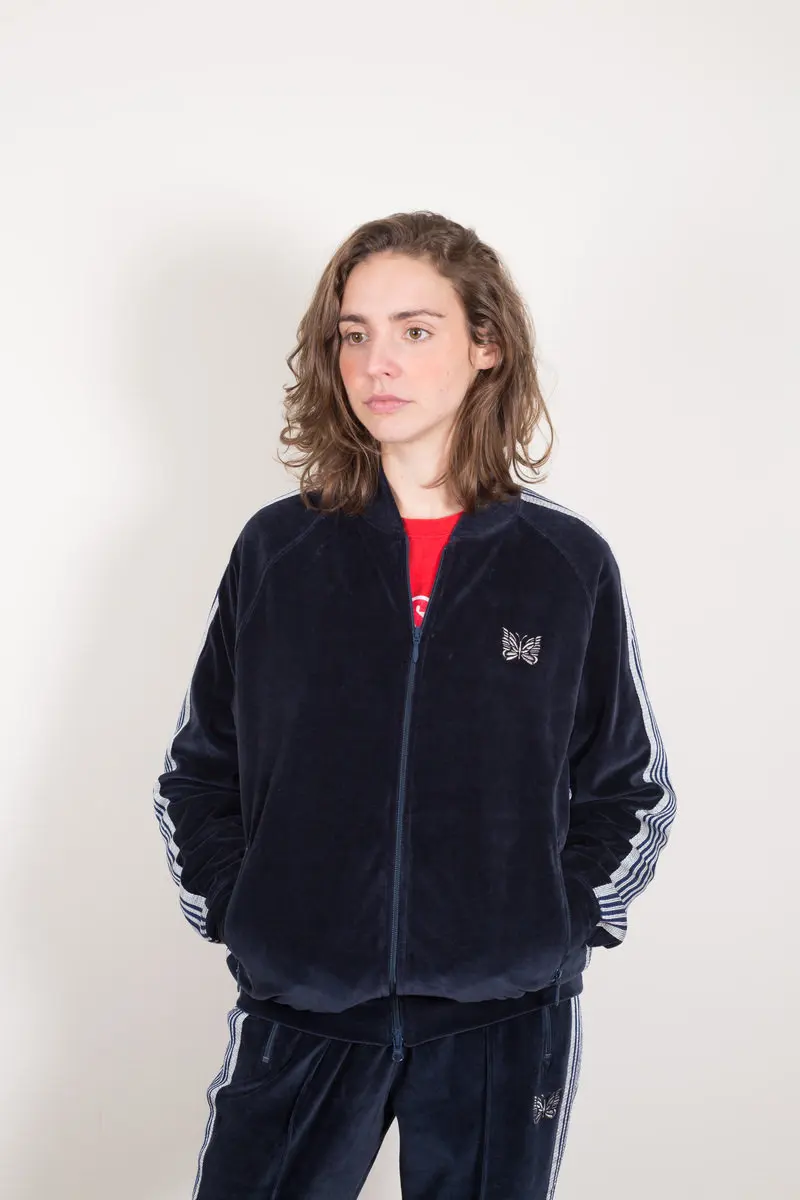 Butterfly Embroidery Jacket | Velvet Butterfly Needle | Velvet