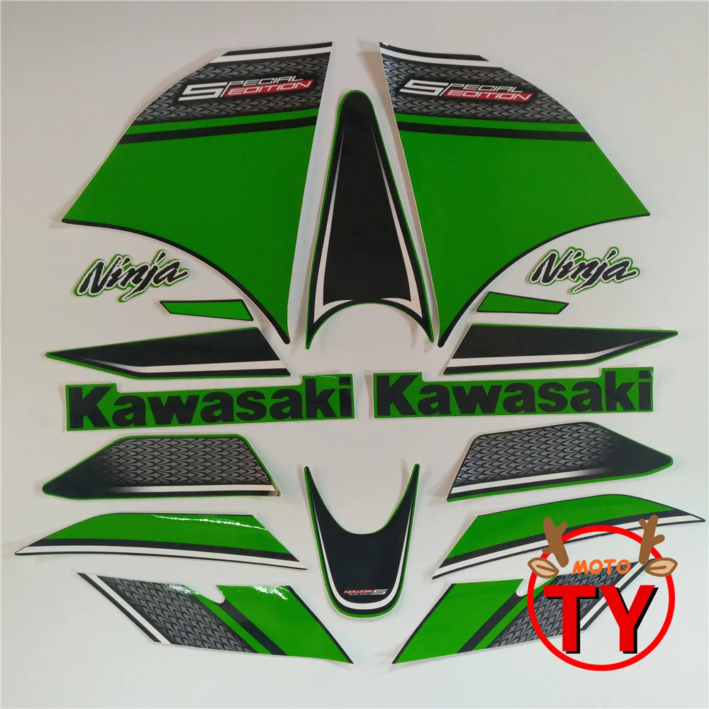 Мотоцикл для Kawasaki Ninja300 13-14 2013 полный комплект Наклейка защитная наклейка