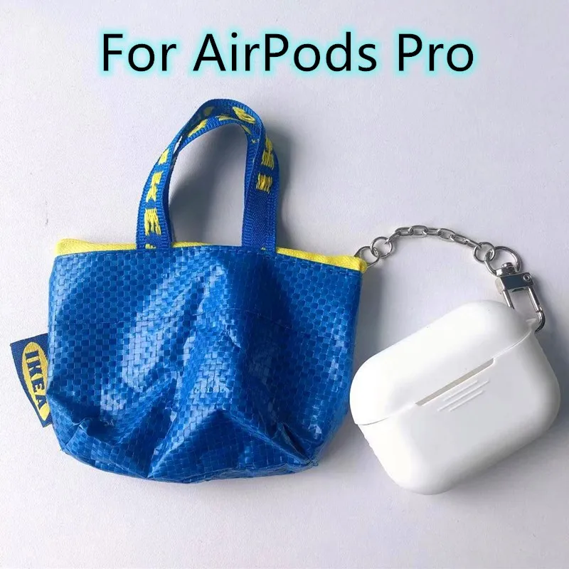For AirPods Pro Роскошная мини сумка Портмоне Мягкие силиконовые чехлы для Apple AirPods Pro Чехол для наушников Bluetooth Air Pods 3 2 Защита Крышки - Цвет: For AirPods Pro