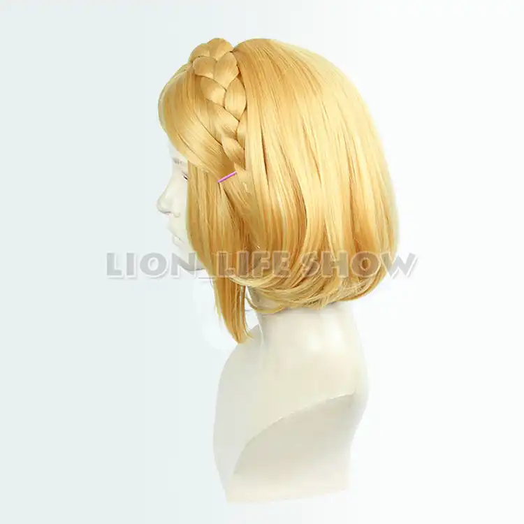 La Leyenda De Zelda Peluca De Pelo Corto De La Princesa Salvaje Zelda Cosplay Aliexpress