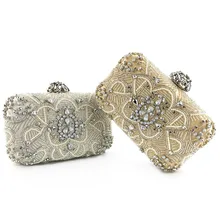 Клатч с вышивкой ручной работы и изысканным платьем для невесты, модный ретро клатч, женские сумки, сумка на плечо