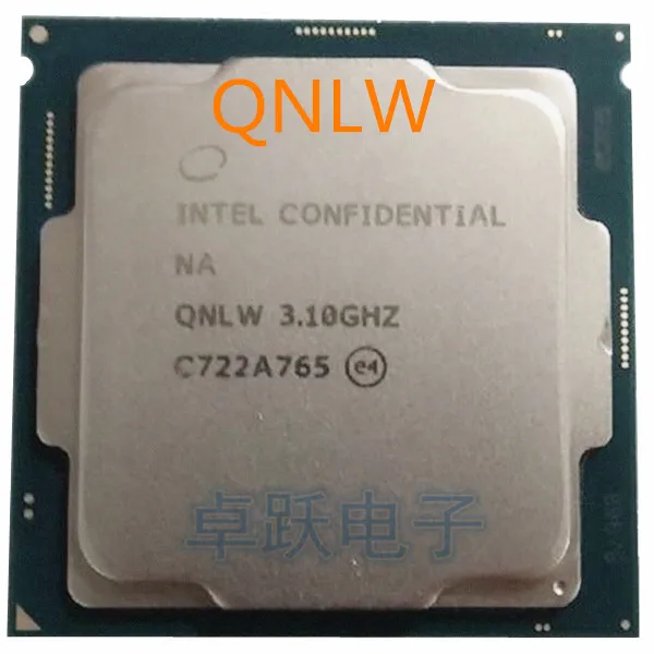 QNLW i7 8700 ES cpu INTEL 6 core 12 hilos 3,1 Ghz совместимый с процессором