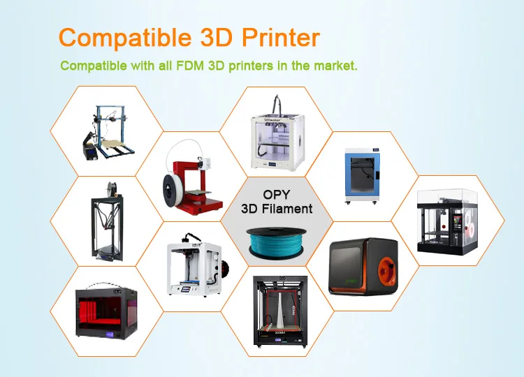 Opy Pla Carbon Fiber Filament 3D Printer Plastic 1.75Mm 1Kg Black Materials 10M 100G Sample