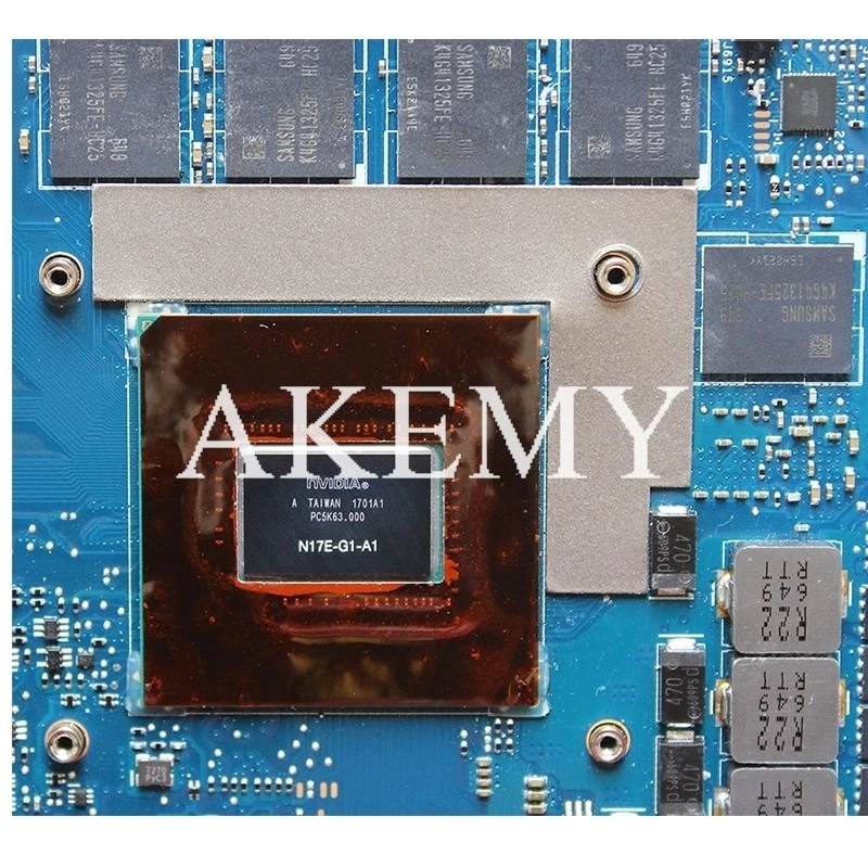  Akemy GL702VM For ASUS ROG GL702VM GL702V Laotop Mainboard GL702VM Motherboard W/ I7-6700HQ GTX1060