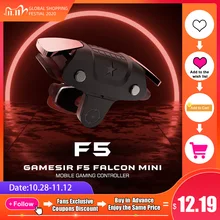 GameSir F5 Falcon Pubg déclenche des jeux Joystick Mini contrôleur de jeu Mobile manette de jeu prête à l'emploi pour iOS / Android