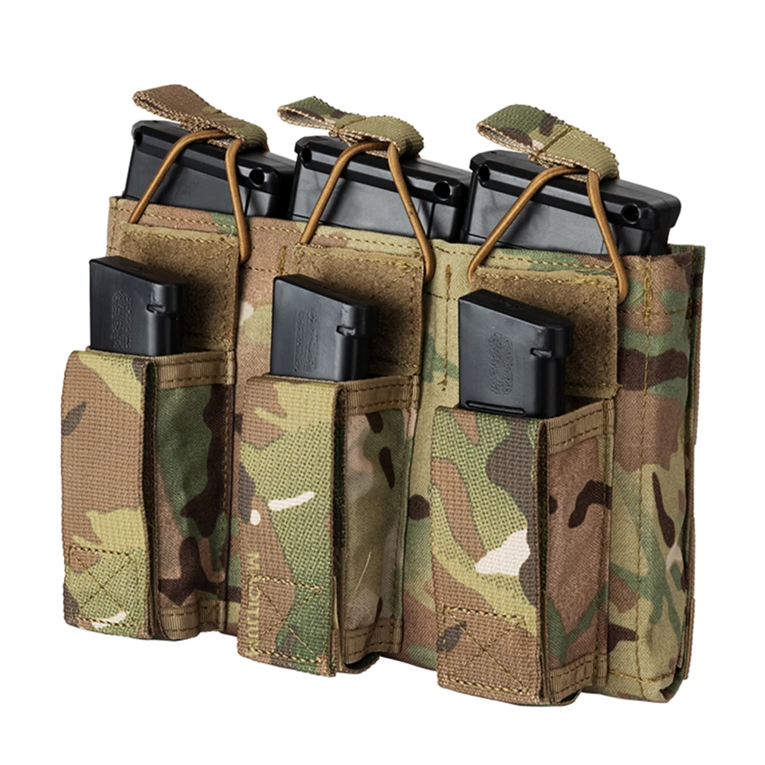 IDOGEAR Tactical 5.56 .223 Magazine Pouch MOLLE Modular Triple Open Top Military