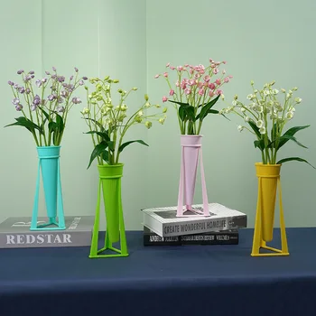 

Handmade Flowers Elegant Campanula DIY Flower Decoration for Home Office Ornaments HG99