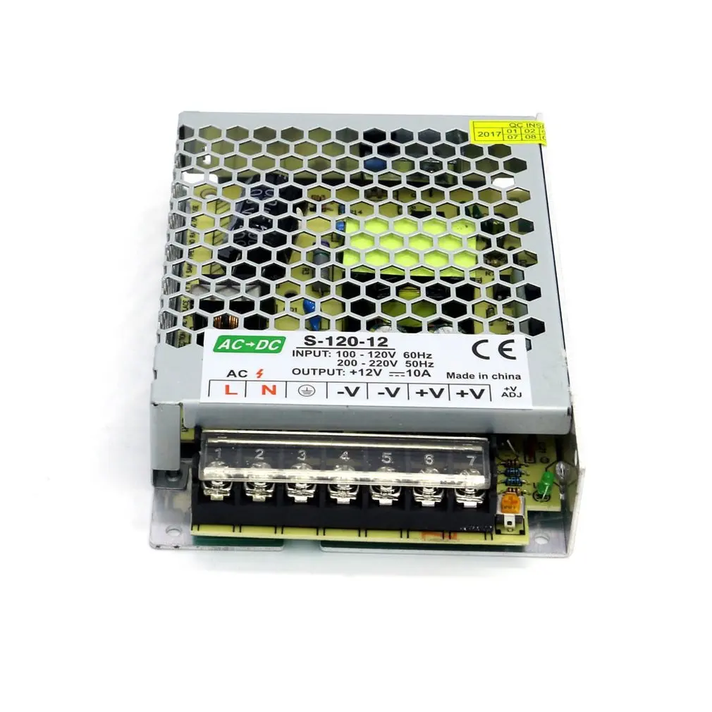 Небольшой объем 3 см и высоком Питание трансформатор AC/Dc 12V 5A 120W 150W 350W 360W