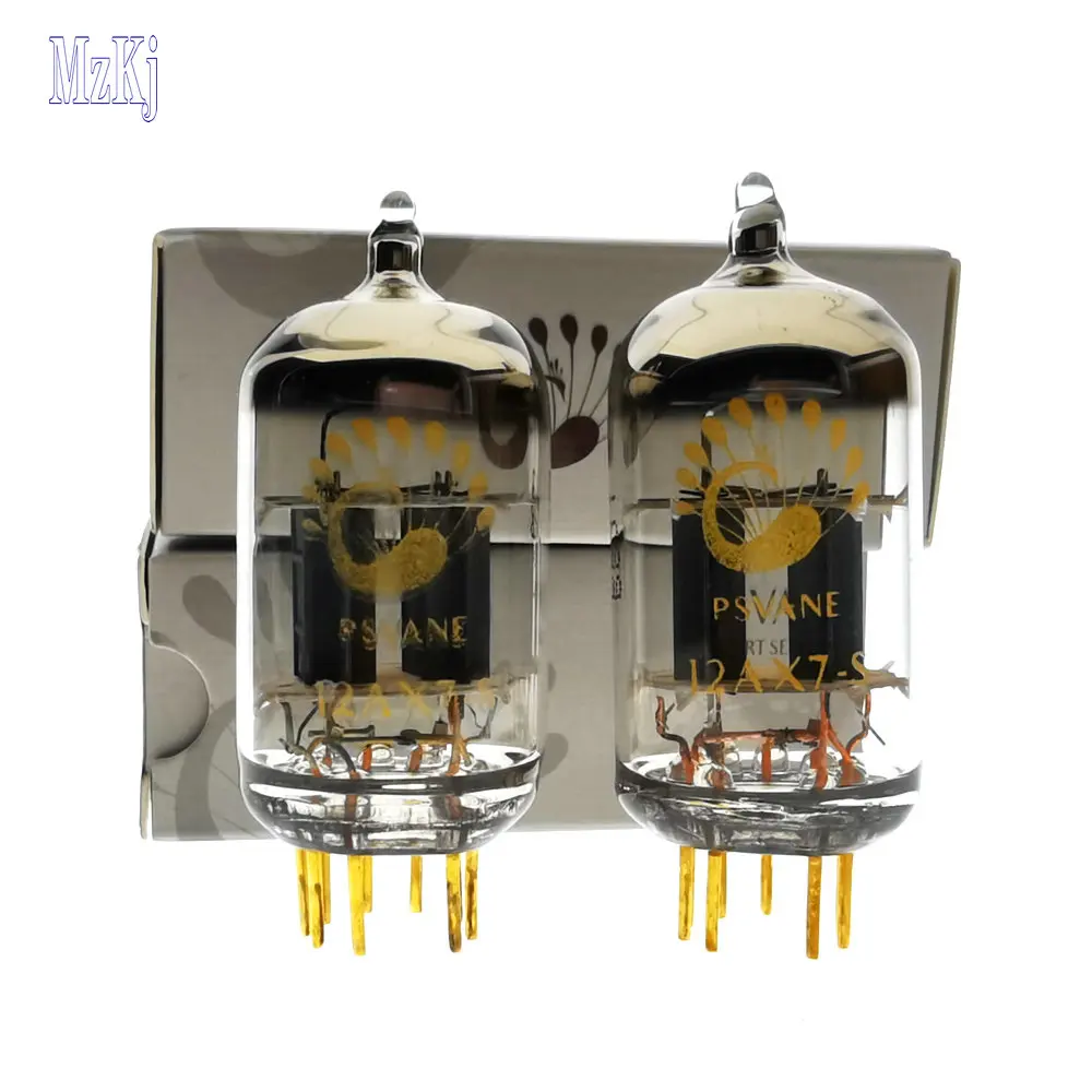 Горячая новинка PSVANE подходит пара 12AX7 S ECC83 вакуумная трубка для винтажной HiFi аудио трубки предварительный amp
