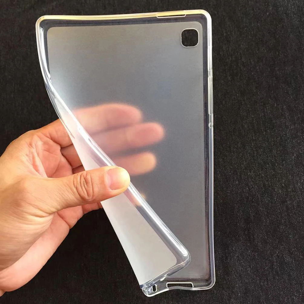 Transparent Soft TPU Back Tablet Case with Stylus Pen