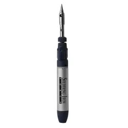 Pistolet à souder 2 en 1 en forme de stylo 12ml, outil de fer à souder au gaz avec pointe de tête de fer à souder, brûleur de stylo sans fil 
