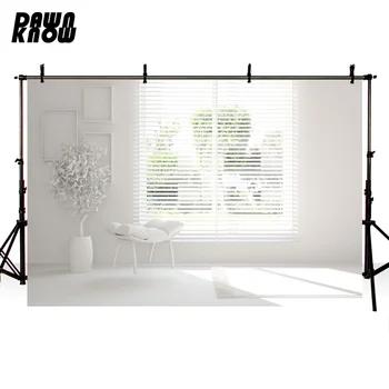 

DAWNKNOW Window Photography Background Children White Indoor Photographic Backdrops Photo Studio Wedding Photocall lv2840