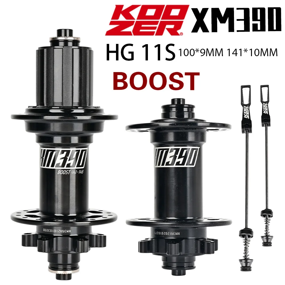Bicycle Hub 141*10mm Qr Koozer Xm390 Boost 72 Click Mtb 4 Bearing