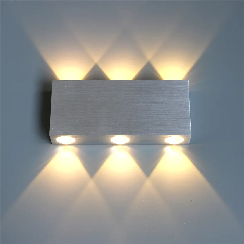 LED Indoor Lighting Wall Lamp Modern Home Lighting Decoration Sconce Aluminum Lamp AC 85-265V For Bath Corridor NR-183