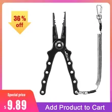 Booms Fishing X02 рыболовные плоскогубцы из алюминиевого сплава разъемные кольцевые резаки инструмент для удаления крючков с выдвижным шнурком и оболочкой снасти