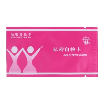 

1 Bag Lot New Woman Health Self-Test Card PH 4-8 Test Litmus Paper Testing Kit M89F