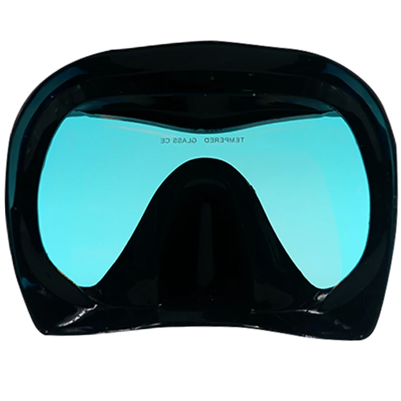 Colour Lens Professional Scuba Diving Masks Snorkeling Set Adult Silicone Skirt Anti-Fog Goggles Glasses Swimming Pool Equipment