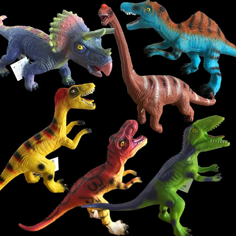 

Manufacturers Direct Selling Large Size Model Soft Silcone Dinosaur Cotton Filling Vinyl Will Call Environmentally Friendly Drop