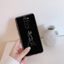 Proteção contra queda à prova de choque caso elegante para redmi 9 9a 9c 7 7a impresso caso dor redmi nota 9s 8t 9 pro 8 7 tpu macio capa