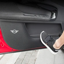 Защитная накладка на дверную панель автомобиля, украшение интерьера, устойчивый к царапинам коврик для BMW MINI Cooper S F54 F55 F56 R56 R60, автомобильный Стайлинг