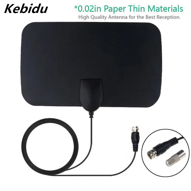Kebidumei 4K 25DB HD TV DTV коробка цифров ТВ антенна дома ресивер сигнала 50 миль усилитель