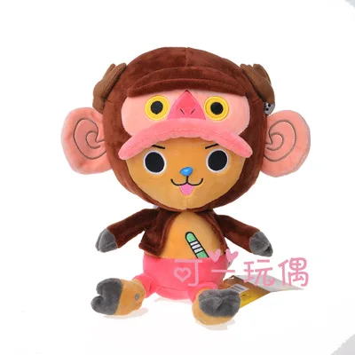 Аниме one piece Tony Chopper обезьяна конфеты фигурка Juguetes one piece Фигурки Коллекционная модель игрушки плюшевая игрушка подвеска - Цвет: Зеленый