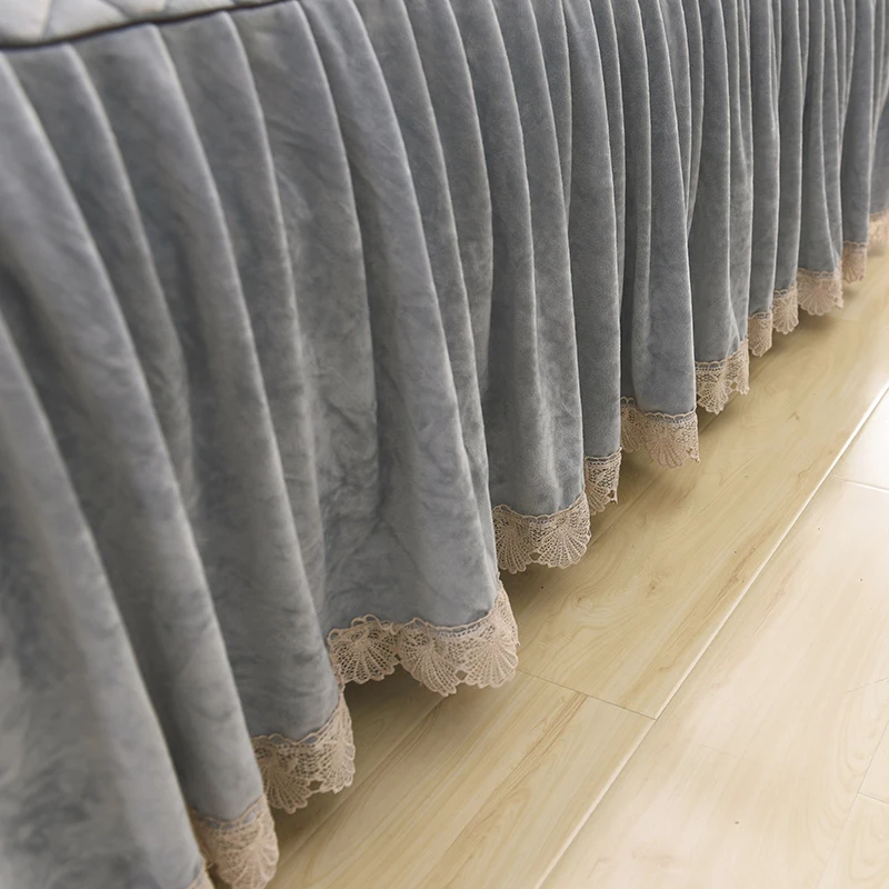 Новинка 2019 утолщенное бархатное покрывало с кристаллами простыня Наволочки 2/3