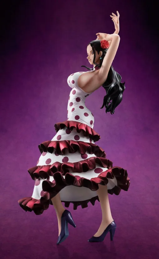 

Anime Pop One Piece Nautical King SA Violetta Violet Dancers Garage Kit Model Ornaments