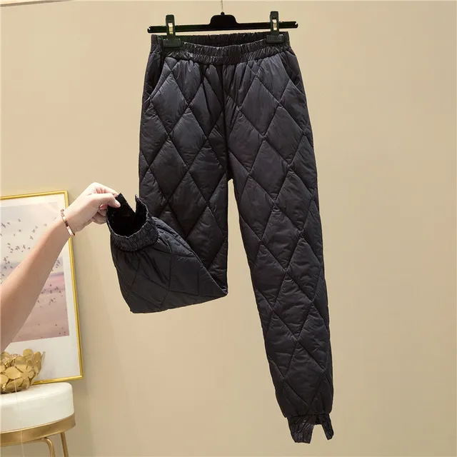 ladies skinny grey trousers